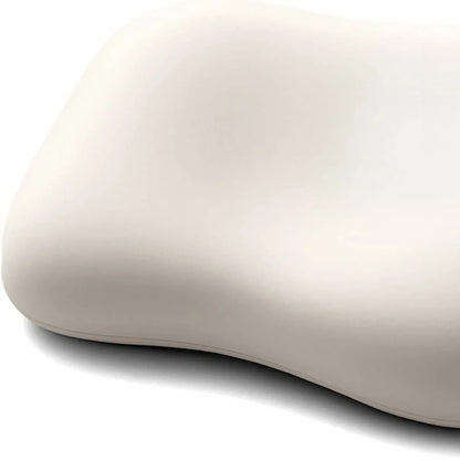 Cervical pillow - a side-sleeping pillow that relieves neck pain with a soft, ergonomic memory foam core.