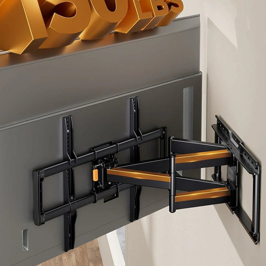 All-around TV wall mount, suitable for 42-90 inch TVs, maximum load capacity 150 lbs.